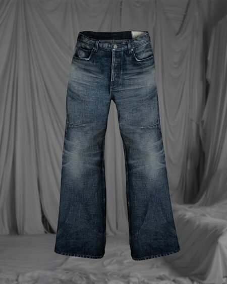 Ktwo Studios washed indigo denim